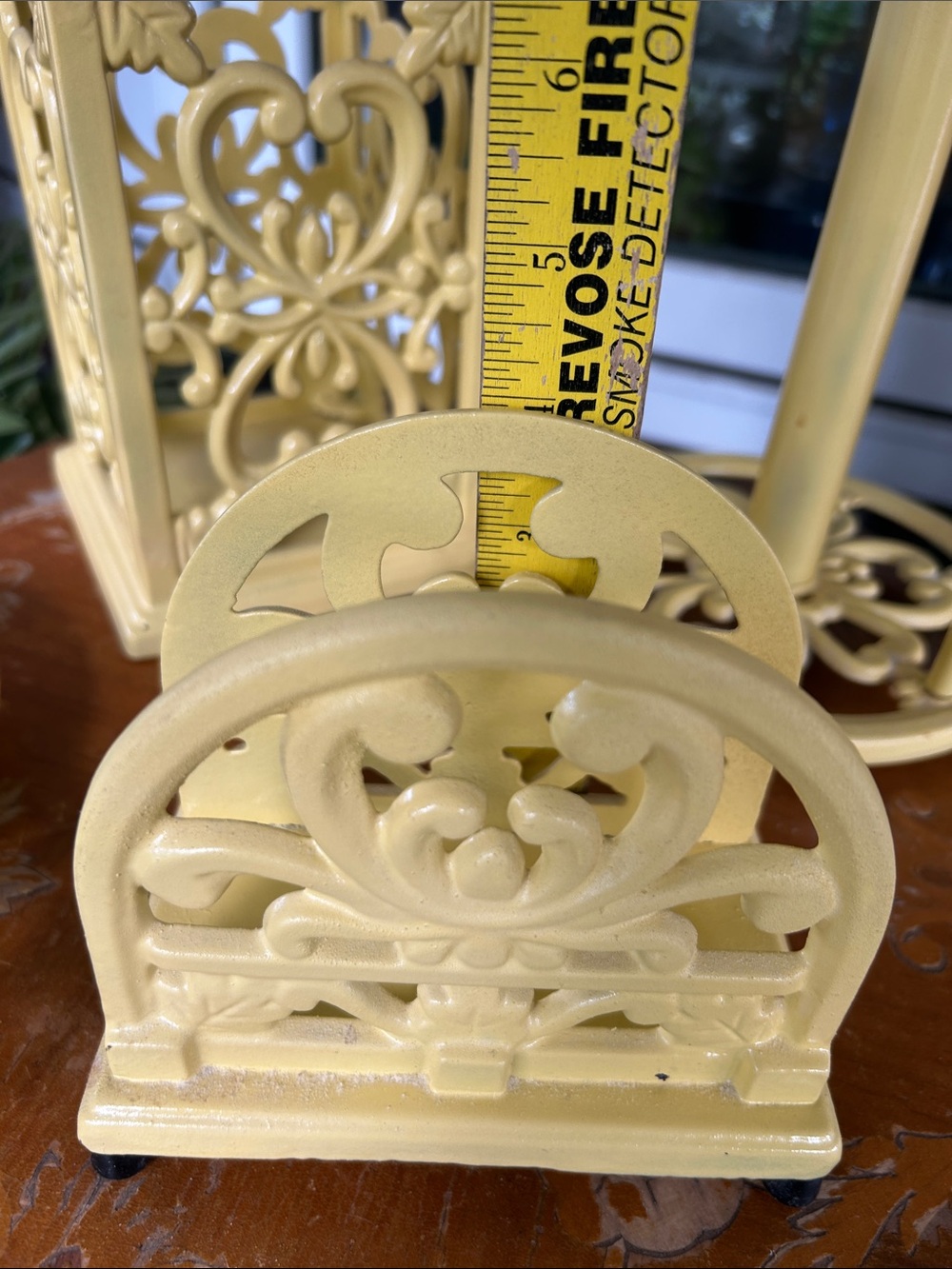 Yellow Cast Iron Kitchen Set - Picture 7 of 16
